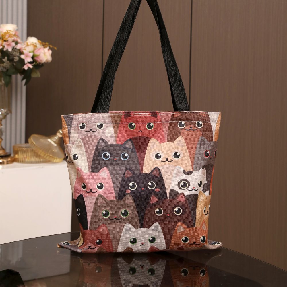 CUTE CAT TOTE BAGS - Concordia Style Boutique
