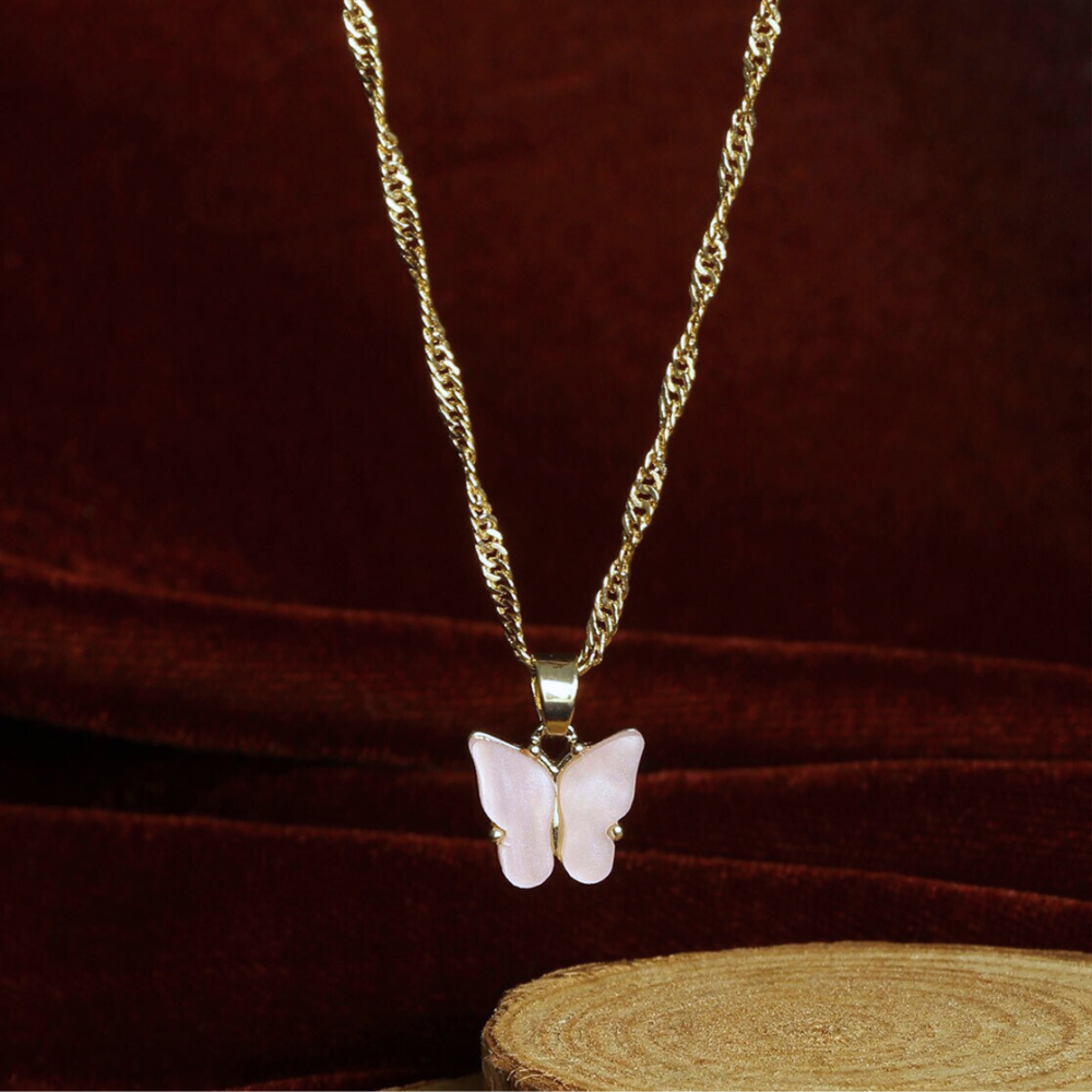 DAINTY BUTTERFLY NECKLACE - Concordia Style Boutique