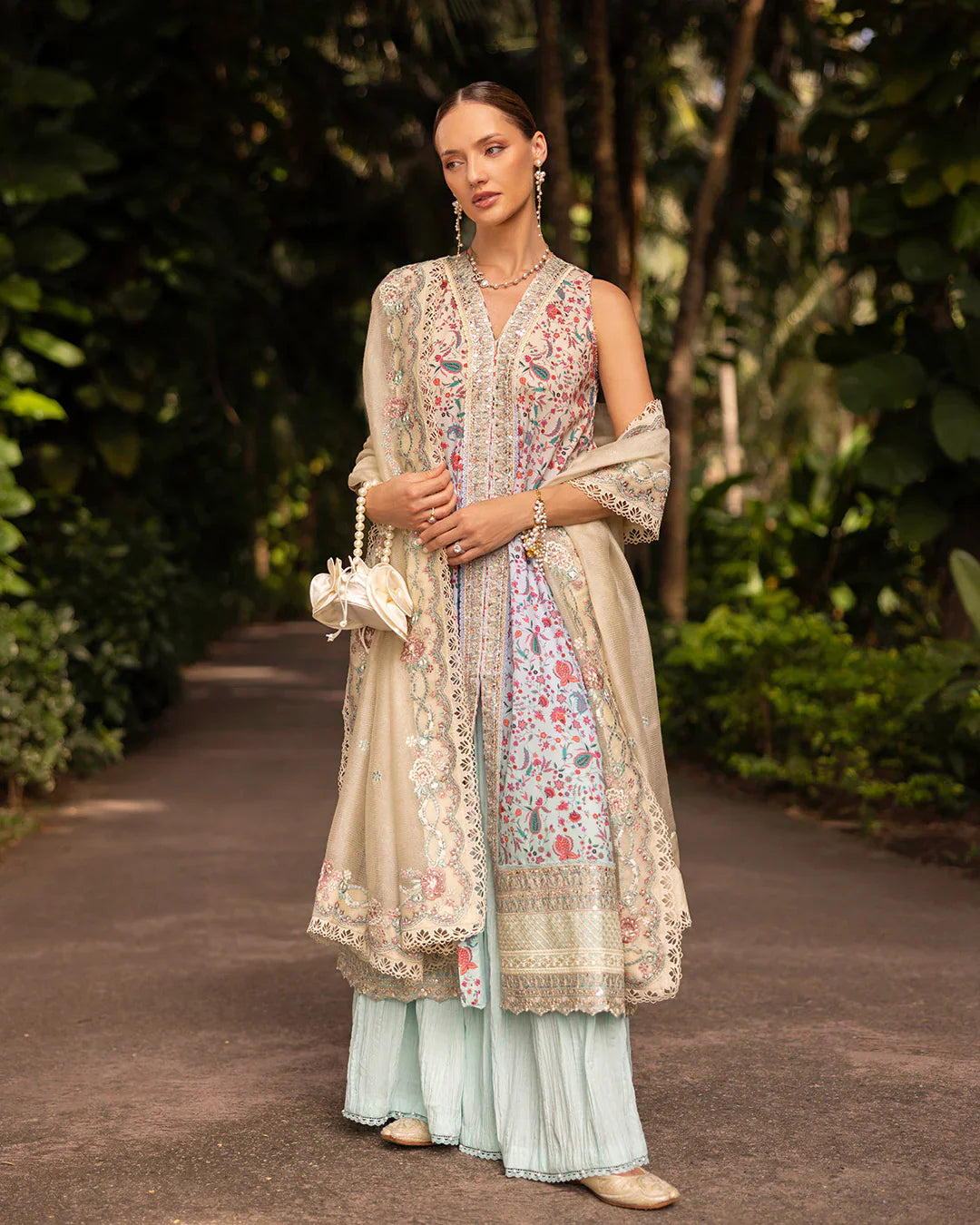 Faiza Saqlain - Danica Three Piece Embroided Lawn