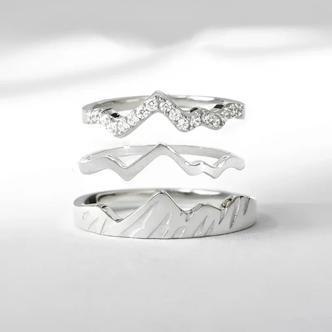 MOUNTAIN TOP RING (3 Pcs Set) - Concordia Style Boutique