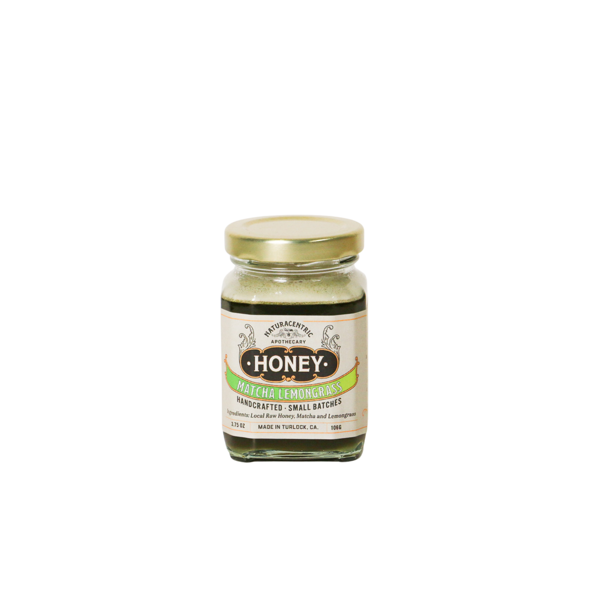 Matcha Lemongrass Infused Honey - Concordia Style Boutique