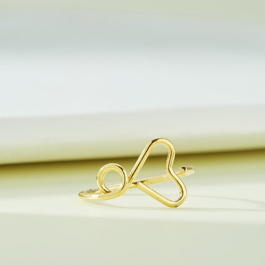 INFINITY HEART NOSE RING - Concordia Style Boutique