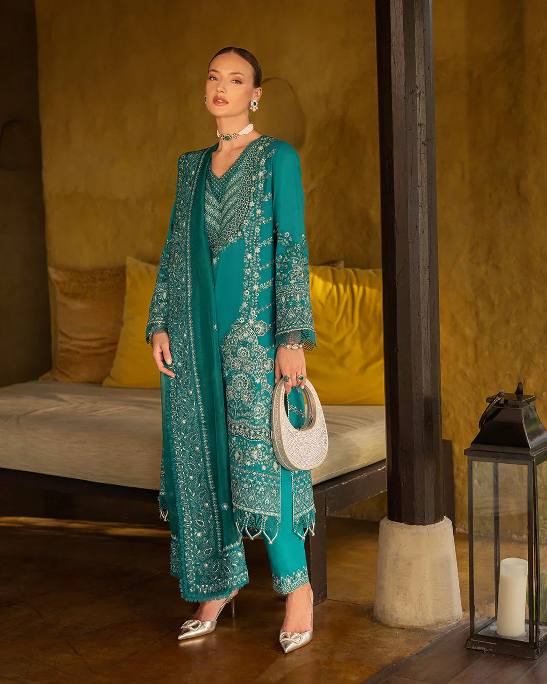 Faiza Saqlain - Calla Three Piece Embroided Lawn