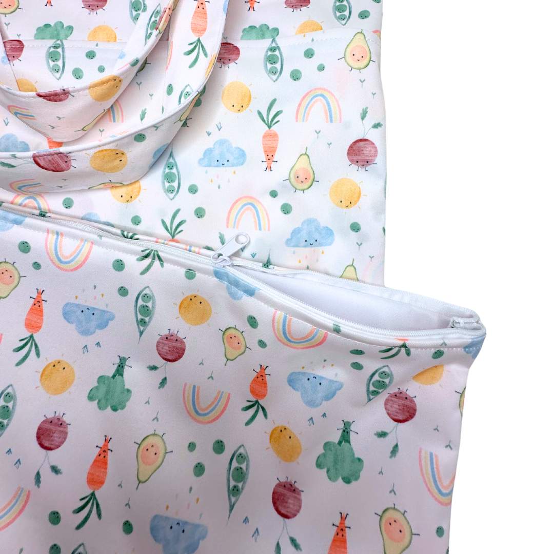 Large Hanging Wetbag | Veggies - Concordia Style Boutique