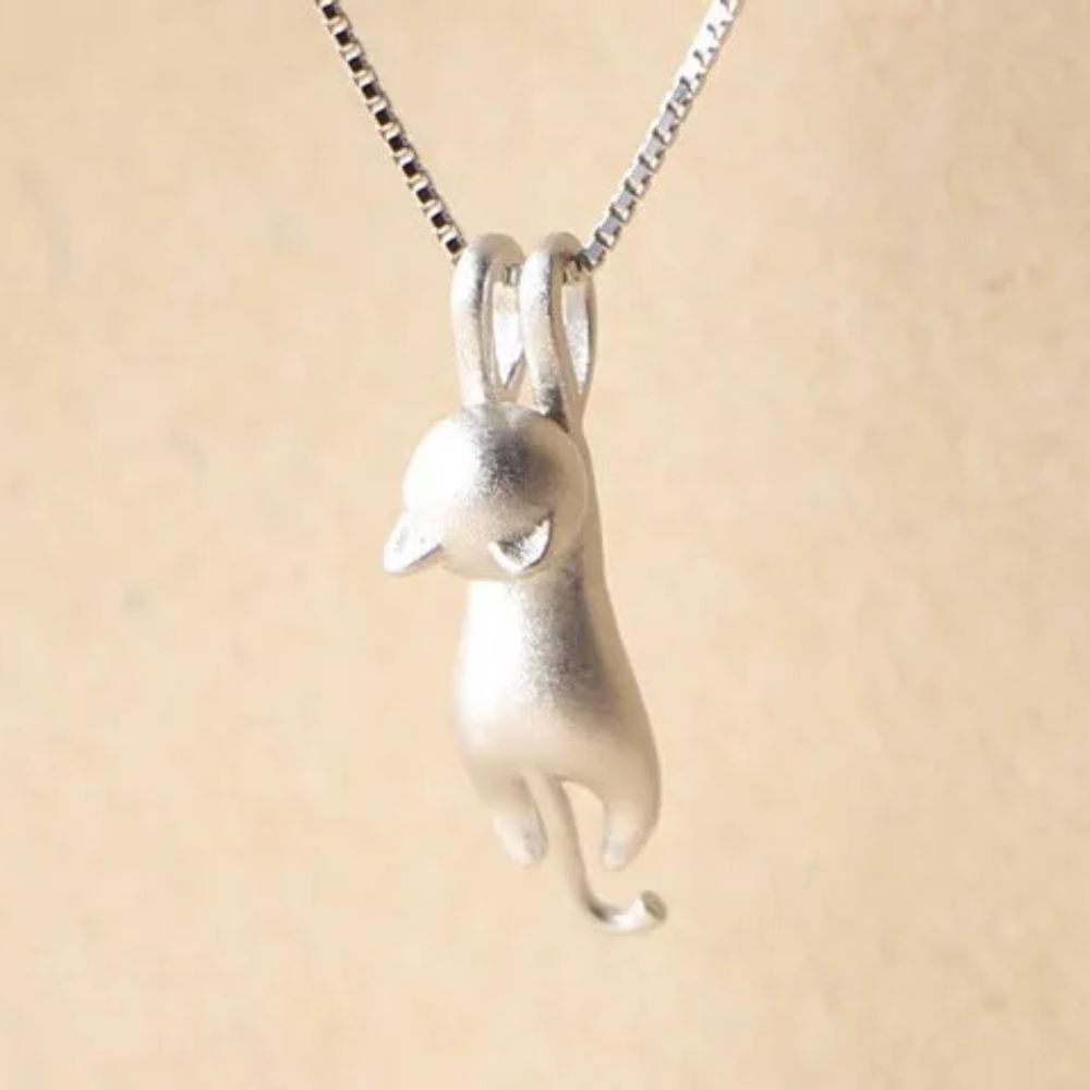 DANGLING KITTY NECKLACE - Concordia Style Boutique