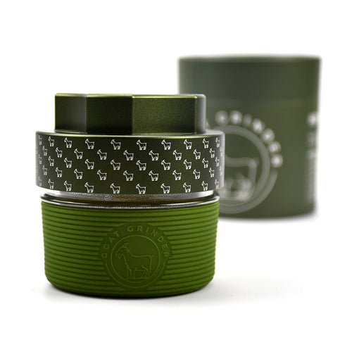 4 Piece Aluminum Herb Grinder | AITH v.I – OG - Repeat Pattern - Concordia Style Boutique