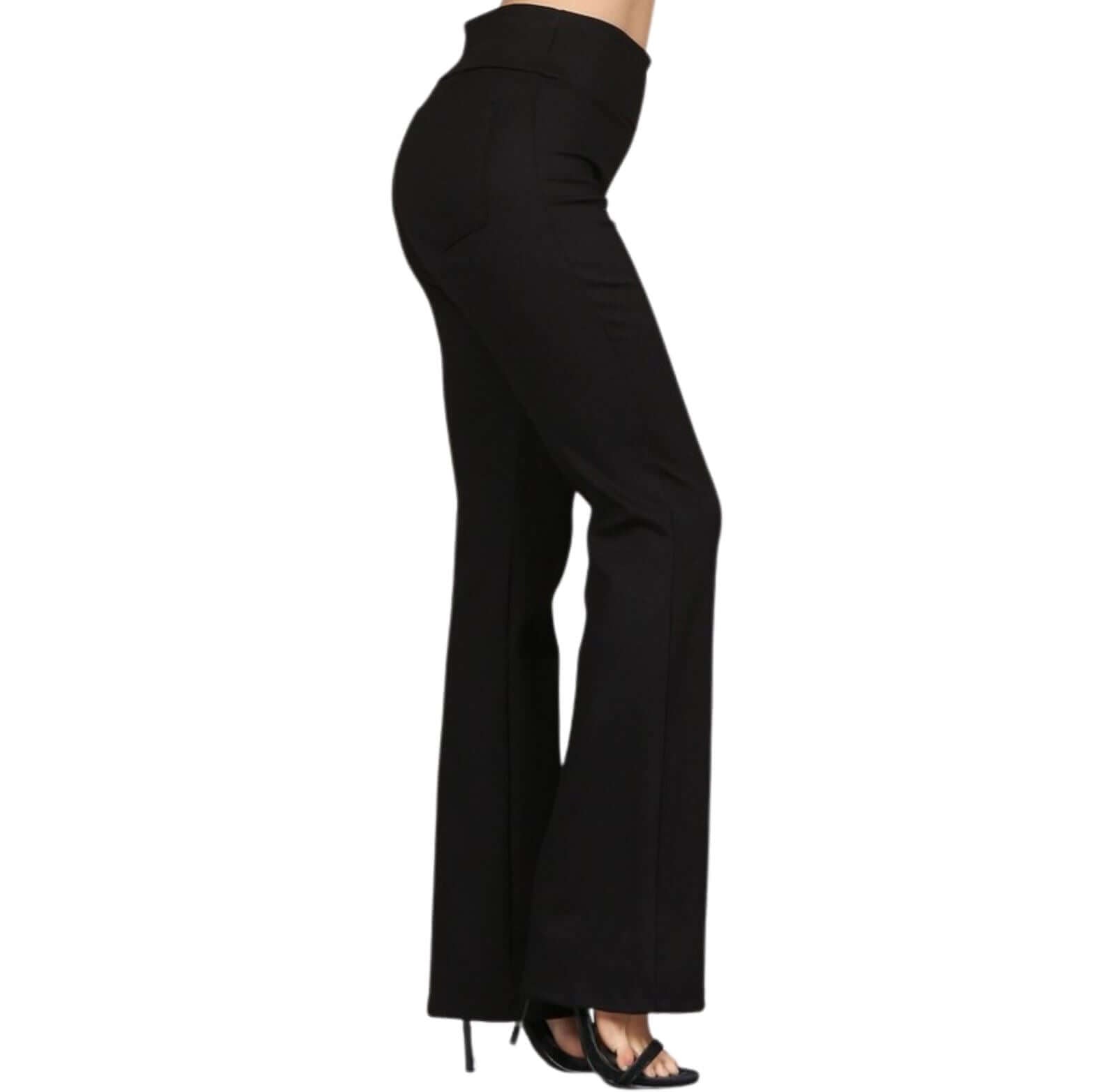 Bootcut Ponte Pants Made in USA - Concordia Style Boutique