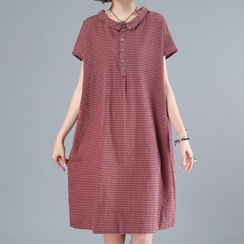 MINI GINGHAM SUMMER DRESS - Concordia Style Boutique