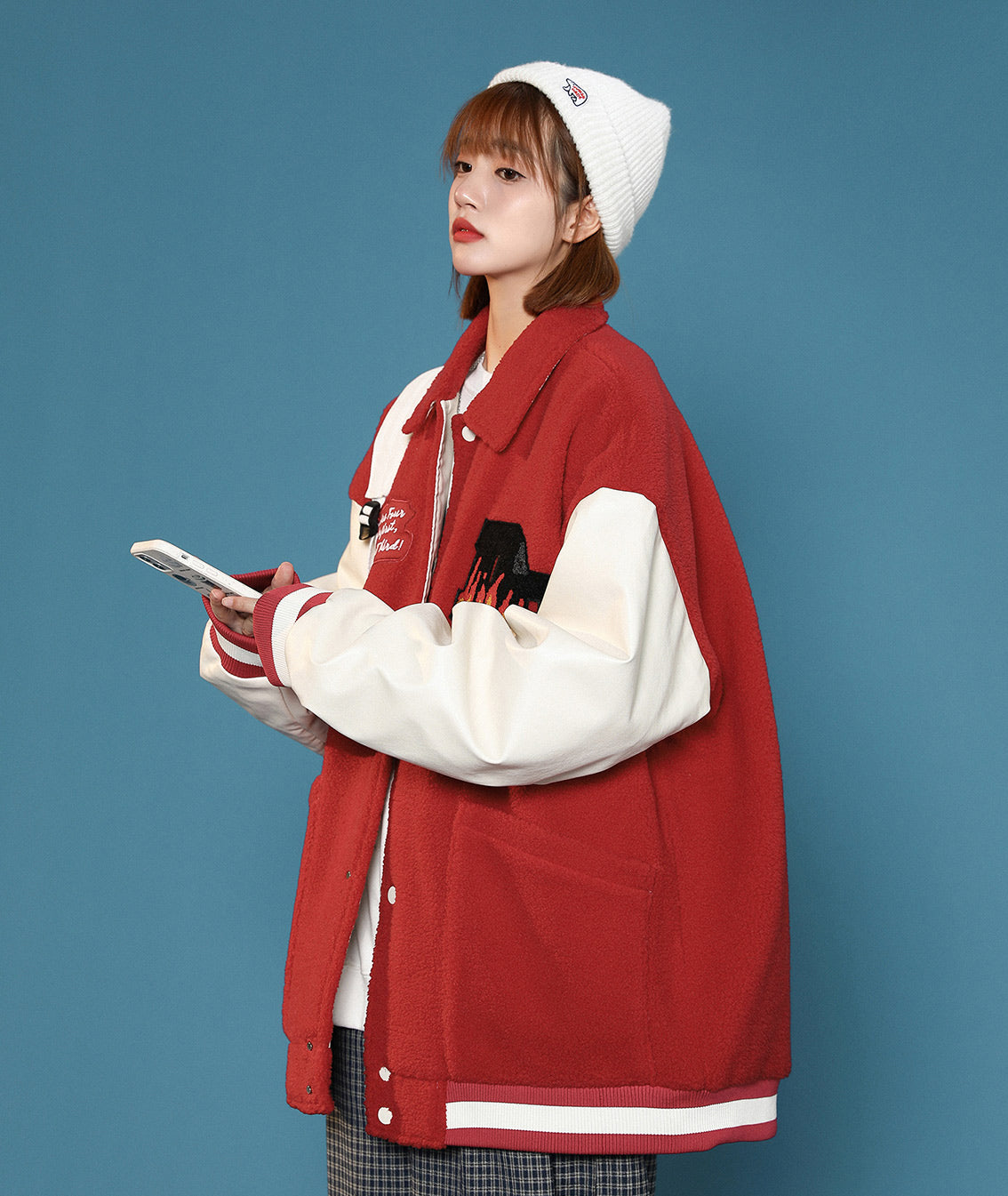 Women's Reduction Baseball Jacket - Concordia Style Boutique