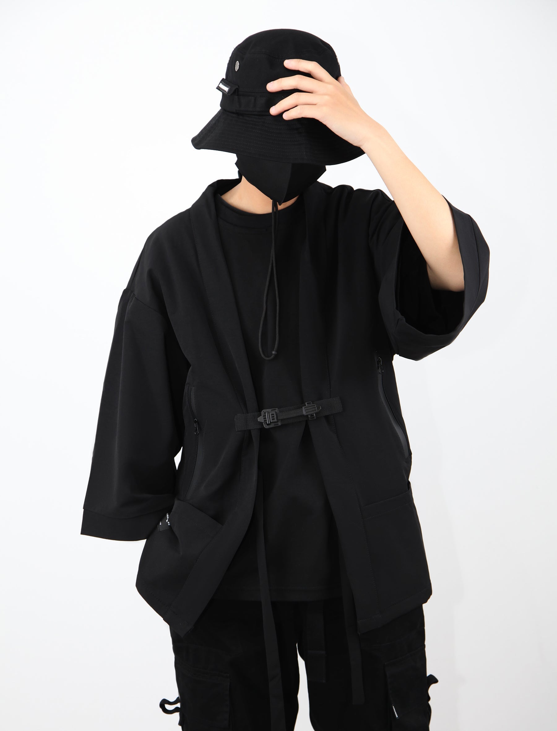 YET1 Shadow Samurai Kimono - Concordia Style Boutique