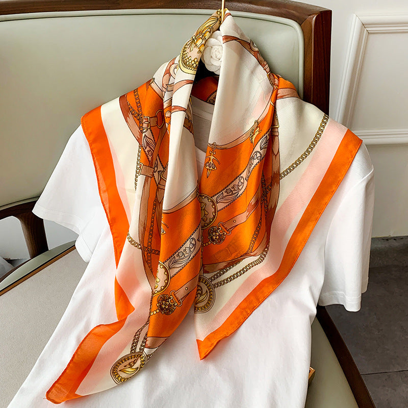 Silk Scarf -Small Square Scarf - Silk Scarf - Premium scarf from Concordia Style Boutique - Just $17.65! Shop now at Concordia Style Boutique