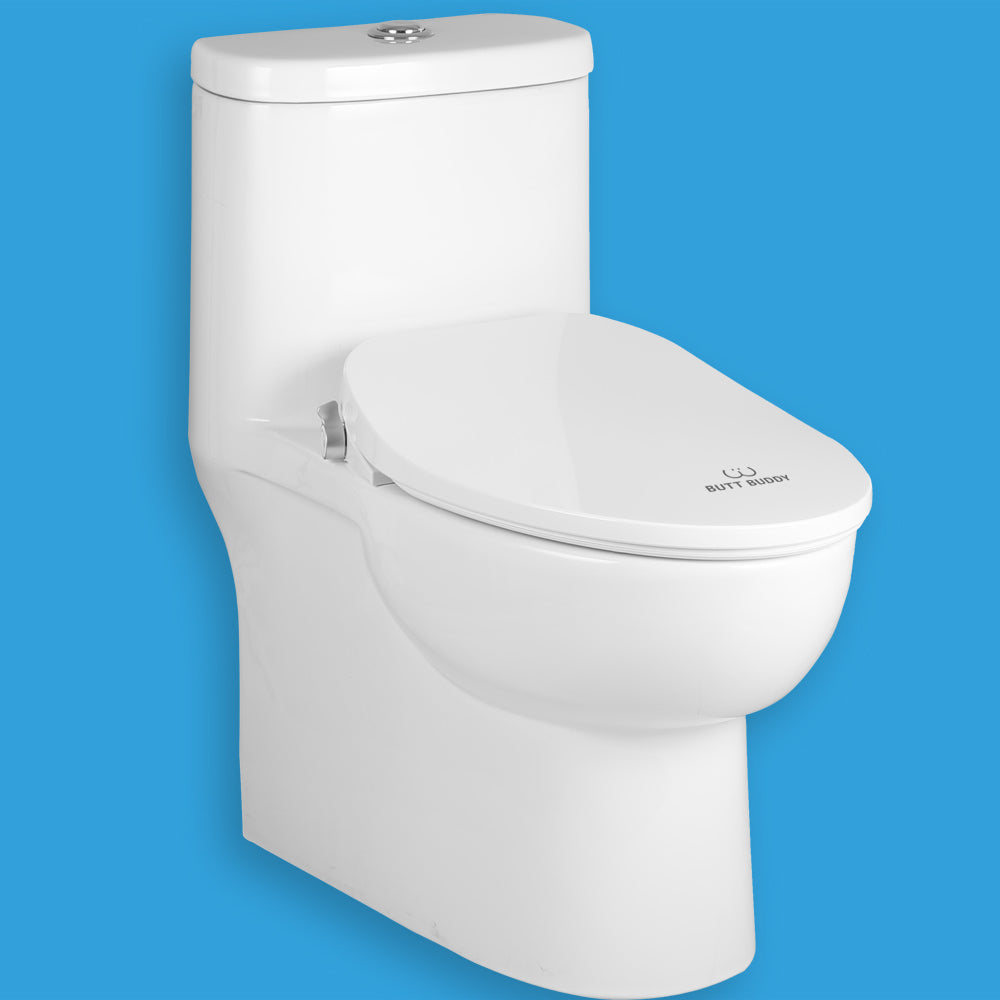 BUTT BUDDY Suite - Smart Bidet Toilet Seat Attachment (Cool & Warm Water Sprayer, Air Dryer & Heated Seat ) - Concordia Style Boutique