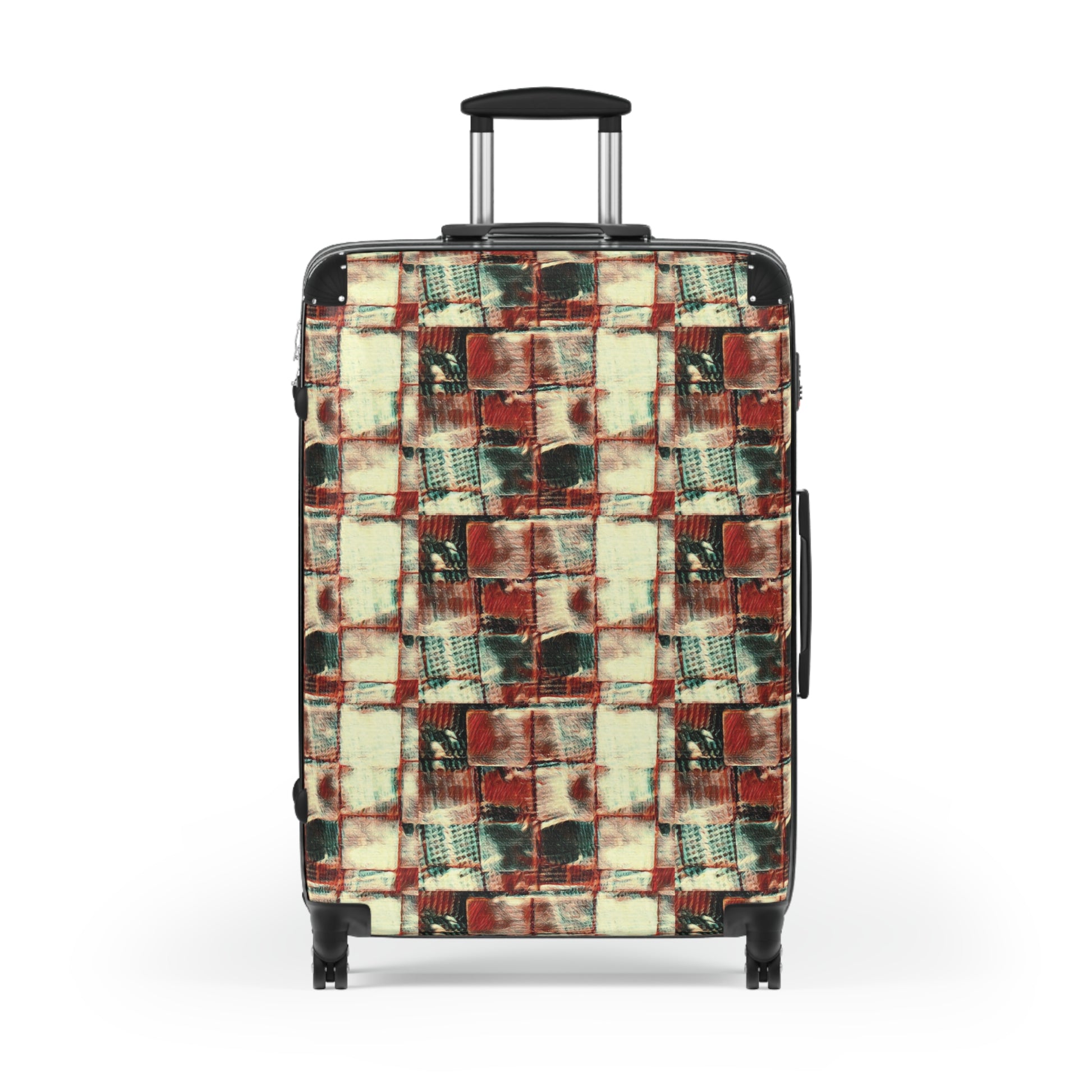 Suitcase - "Square Dance" - Premium suitcase from Concordia Style Boutique - Just $277.02! Shop now at Concordia Style Boutique