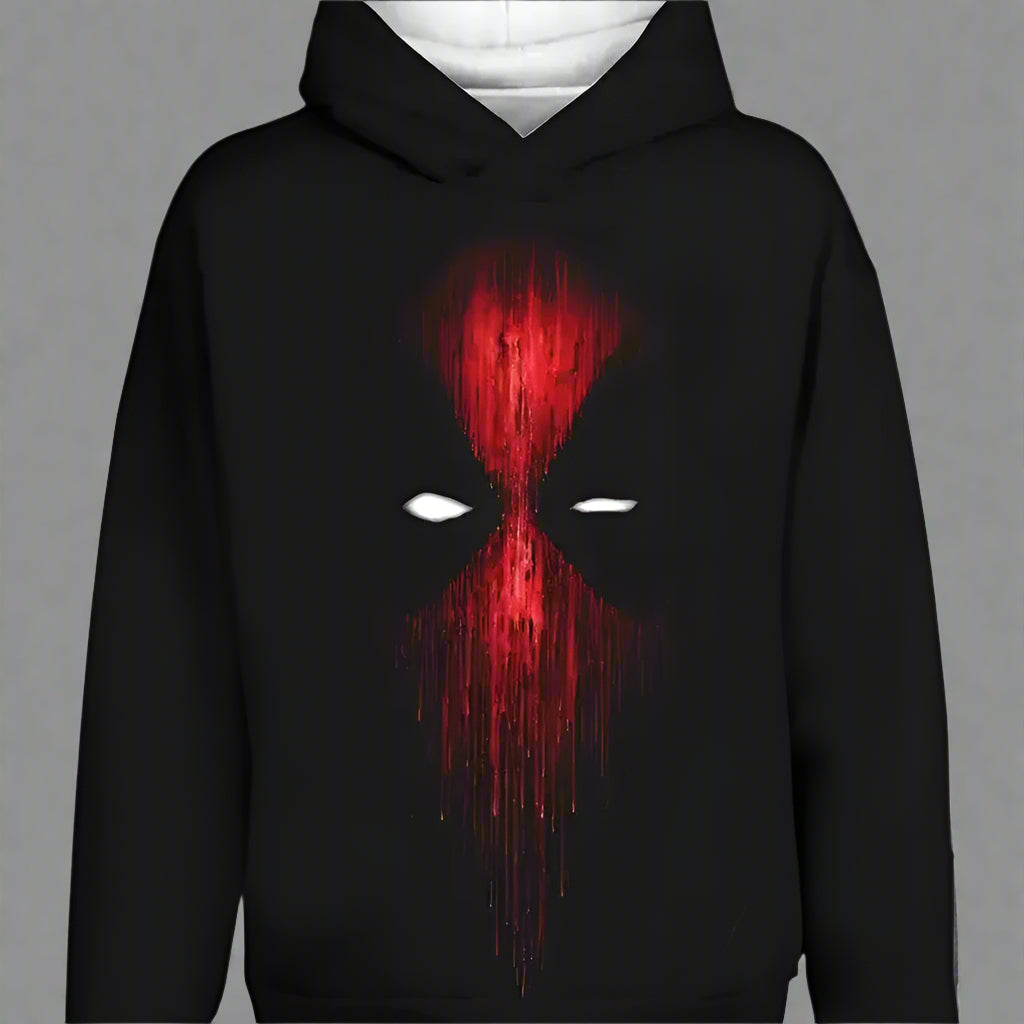 Unisex Printed Hoodie – Casual Graphic Pullover Sweatshirt