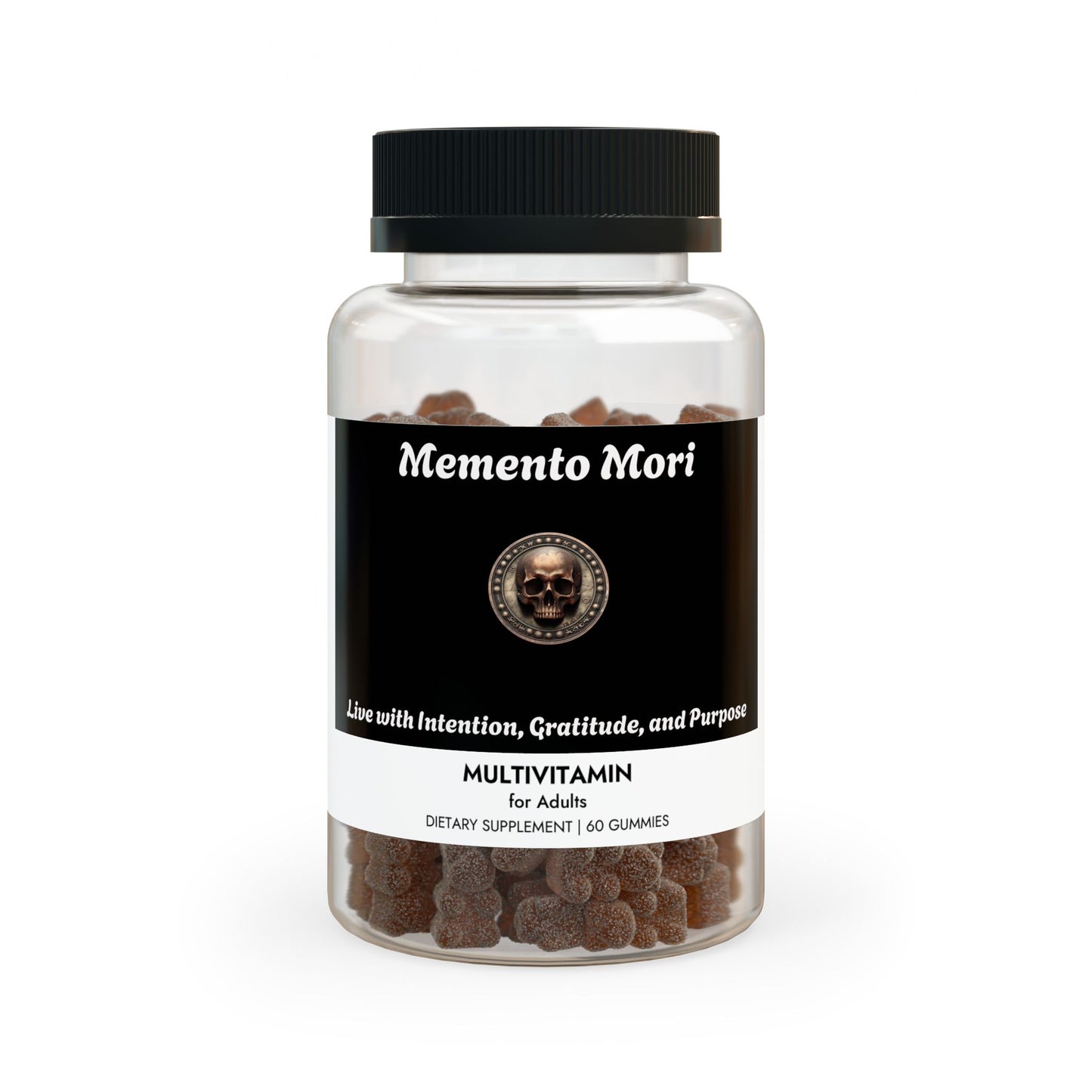 Multivitamin Gummies for Adults (60 Gummies) - "Memento Mori" - Premium Food Supplements from Concordia Style Boutique - Just $14.83! Shop now at Concordia Style Boutique