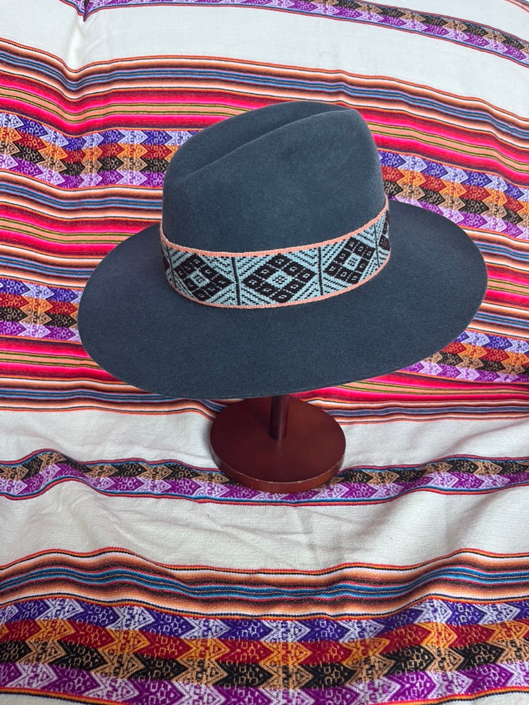 Tear Drop Sample Sale Hat Denim