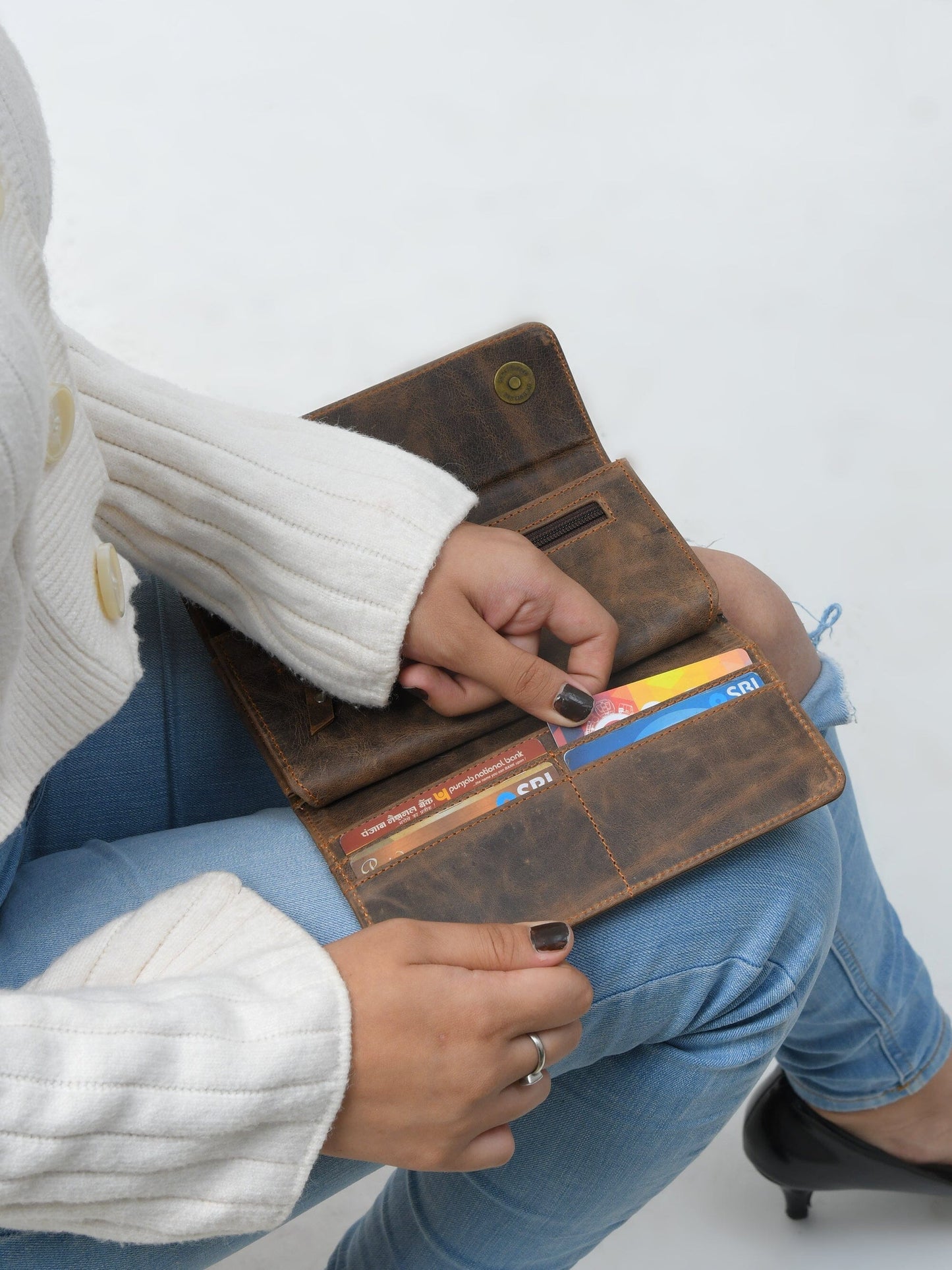 Ellison Ladies Wallet- Walnut Brown - Concordia Style Boutique