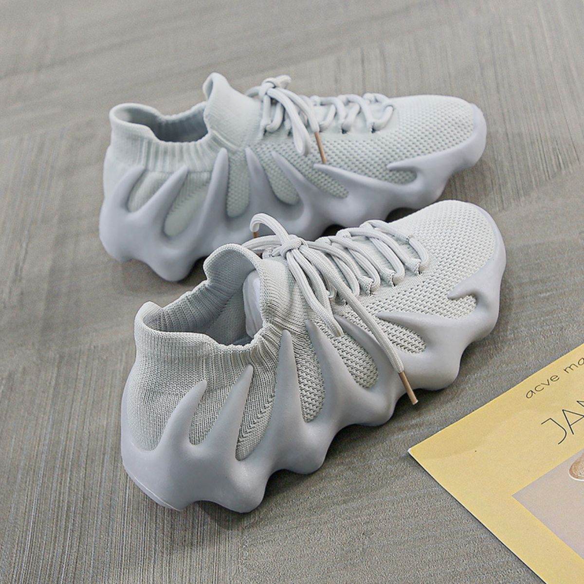 Lace Up Round Toe Mesh Athletic - Concordia Style Boutique