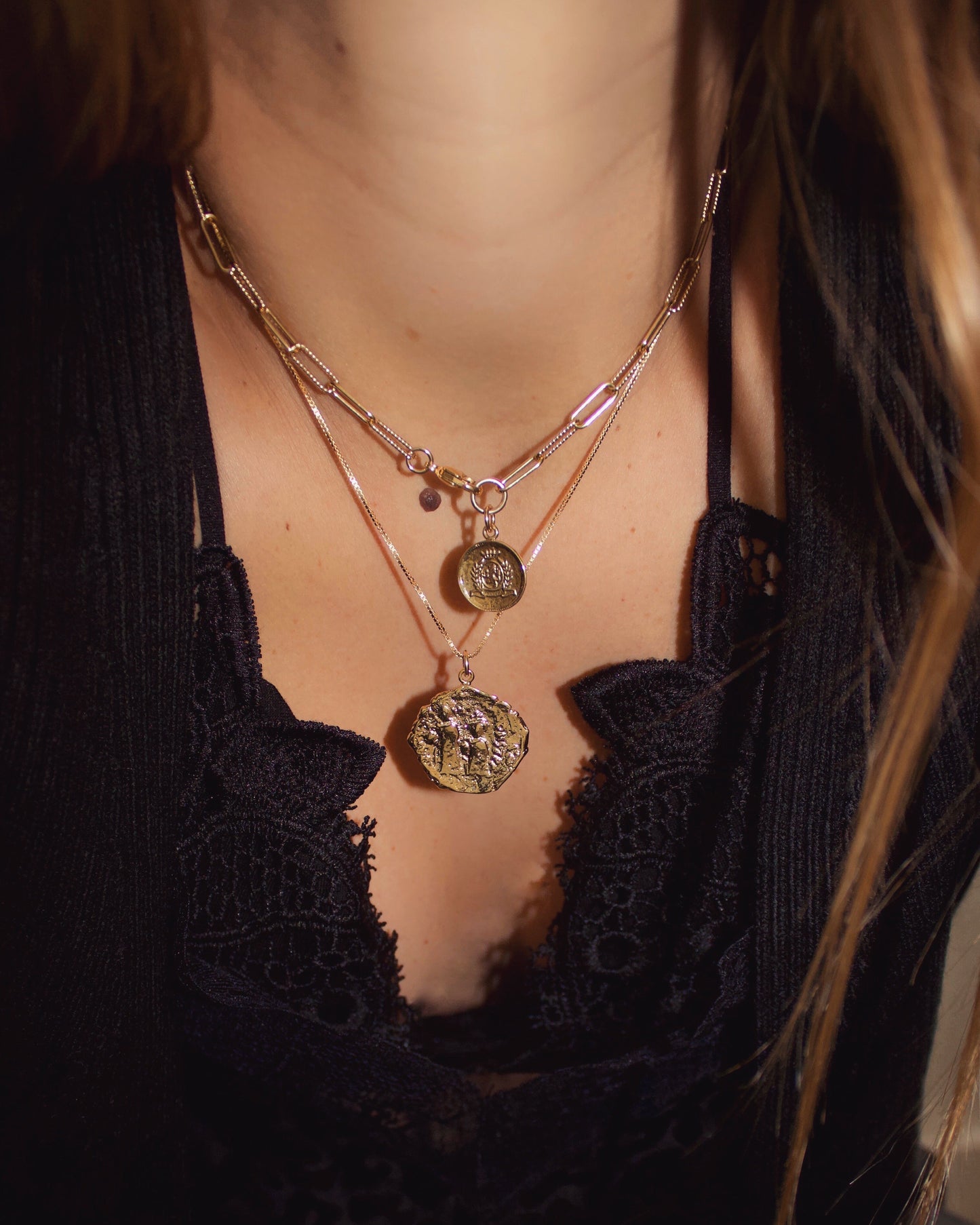 LORA COIN NECKLACE - Concordia Style Boutique