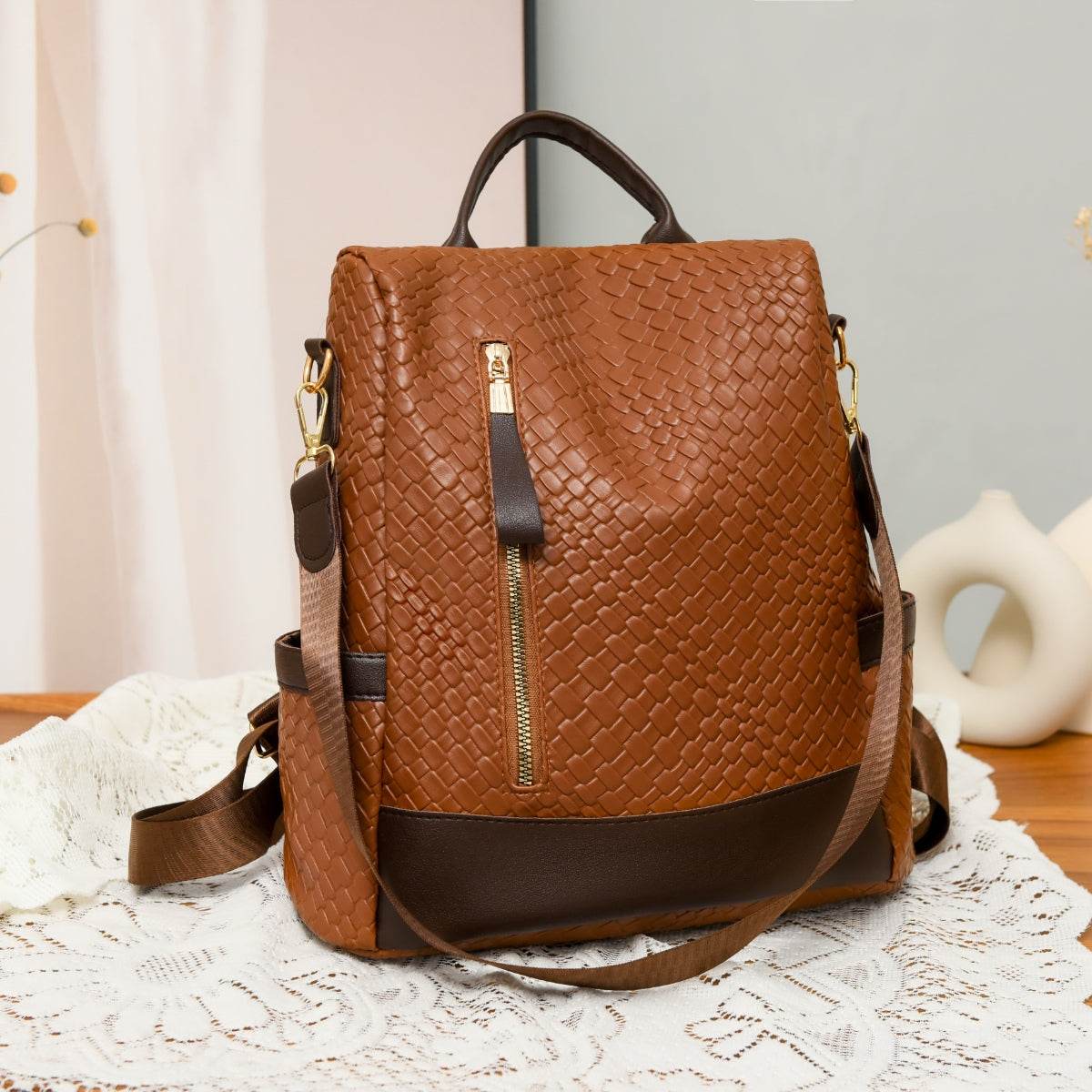 PU Leather Backpack Bag - Concordia Style Boutique