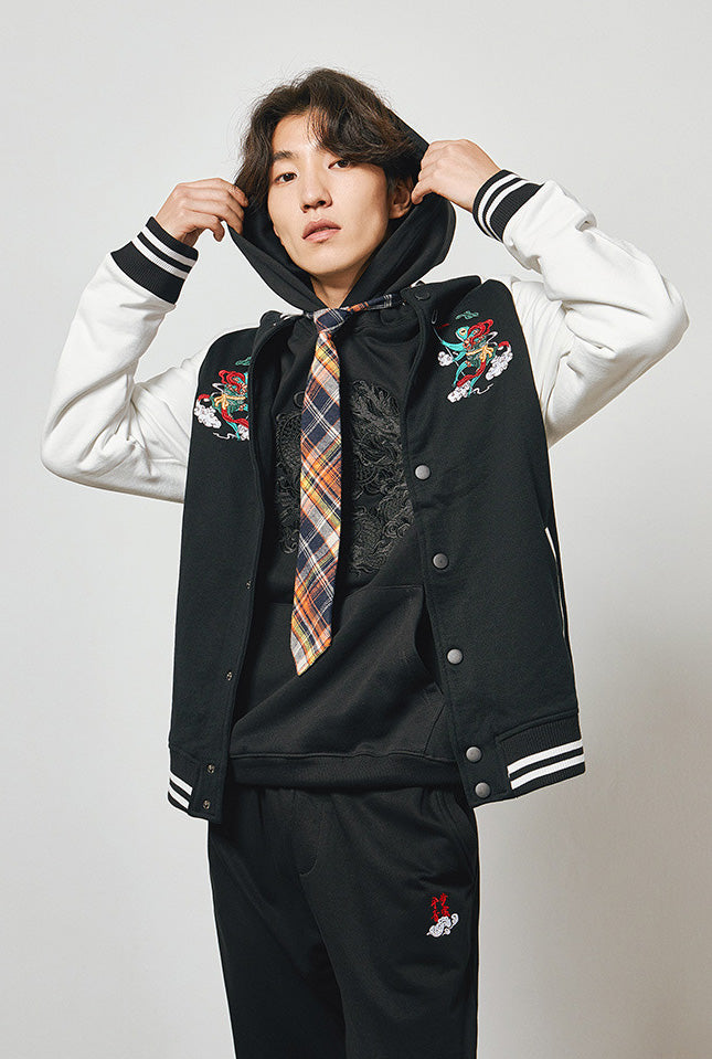 KH3002 Frog Embroidery Jacket - Concordia Style Boutique