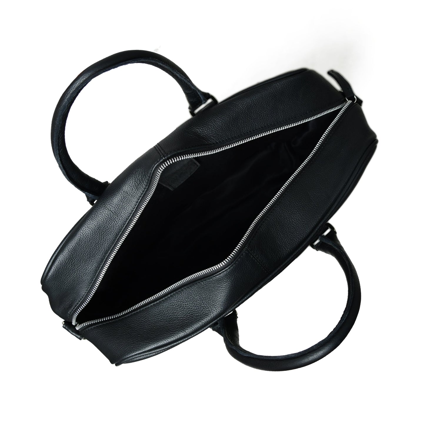 Texas Black Leather Briefcase - Concordia Style Boutique