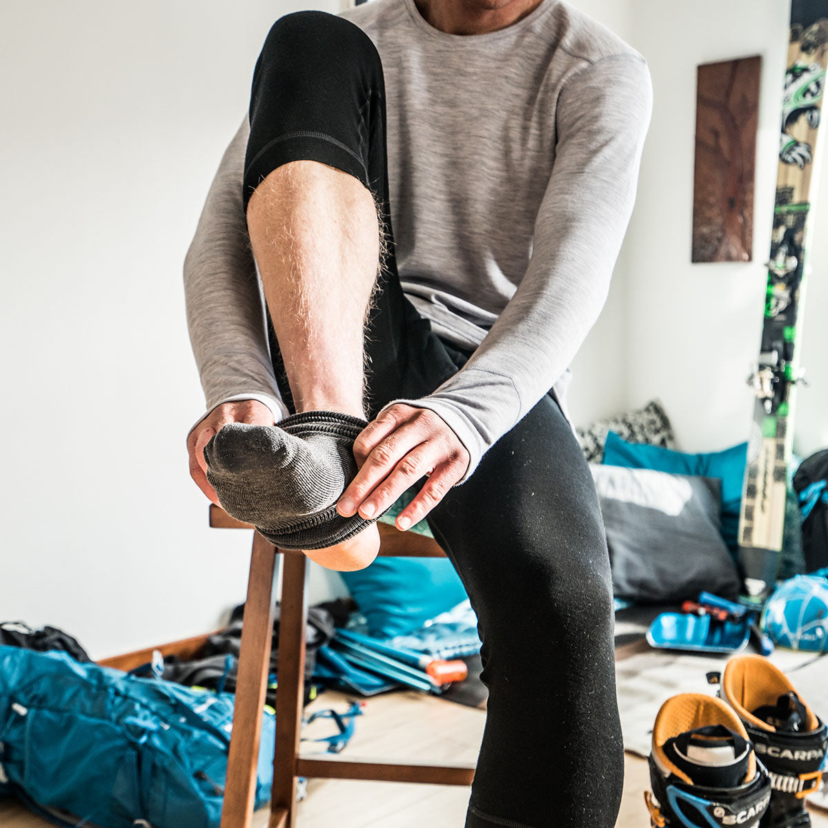 Midweight - Tecumseh Men's 3/4 Bottom Woolverino - Concordia Style Boutique