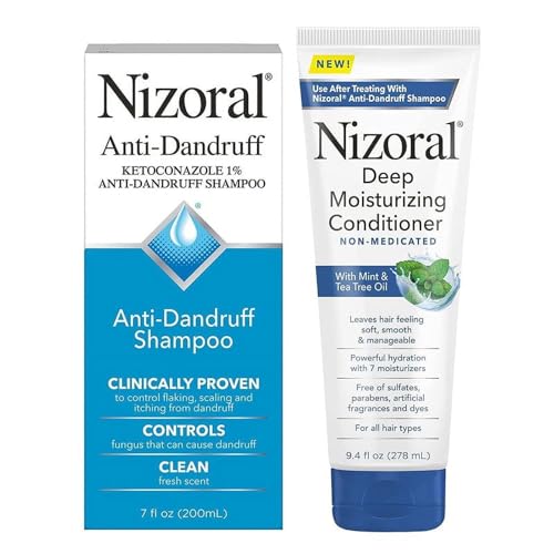 Anti-Dandruff Shampoo with 1% Ketoconazole, Fresh Scent (Nizoral) 7 Fl Oz - Premium Shampoo from Concordia Style Boutique - Just $24.89! Shop now at Concordia Style Boutique