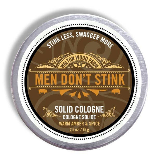 Men Don’t Stink - Solid Cologne 2.5 oz - Concordia Style Boutique