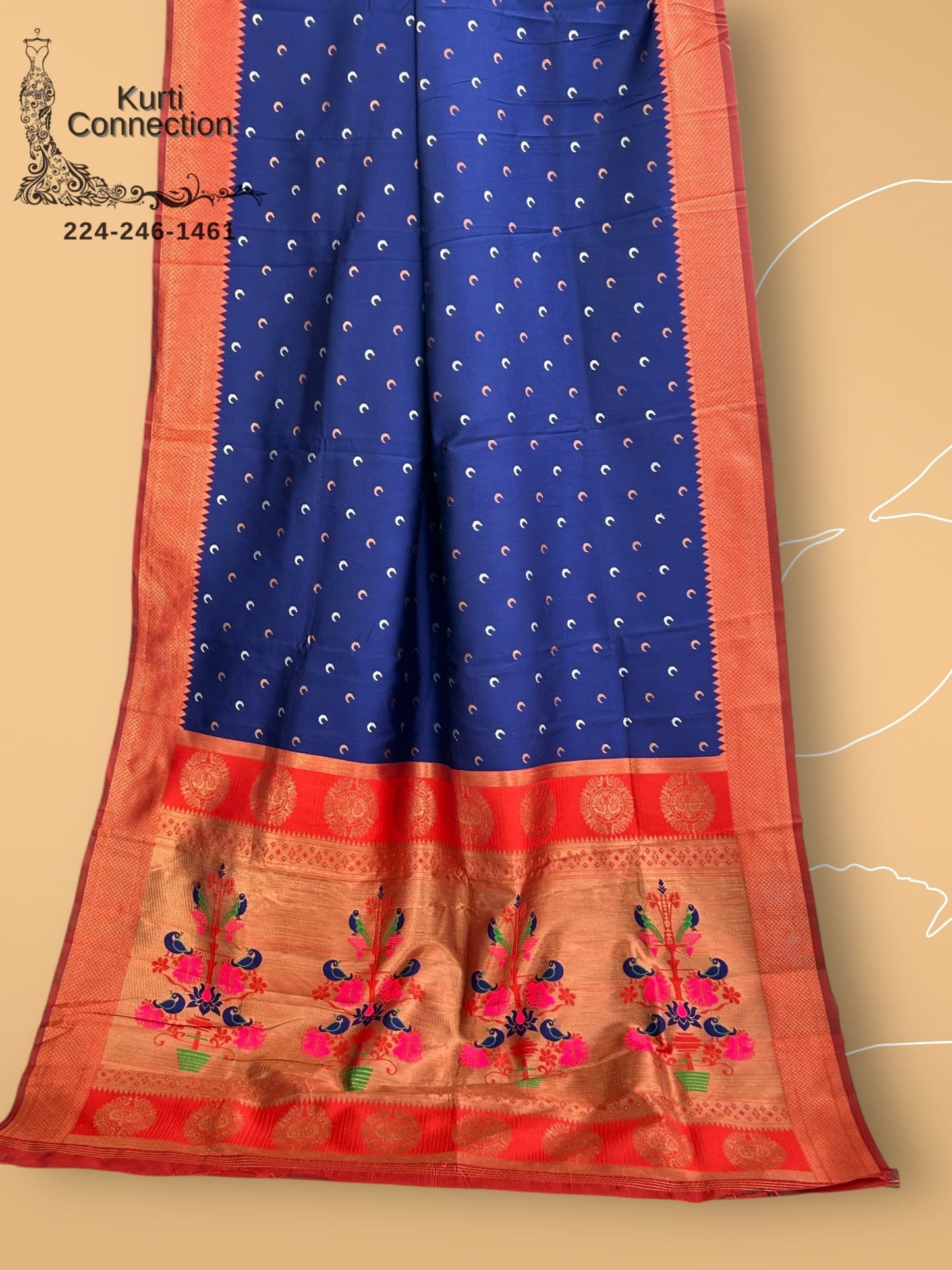 Art Silk Paithani Saree