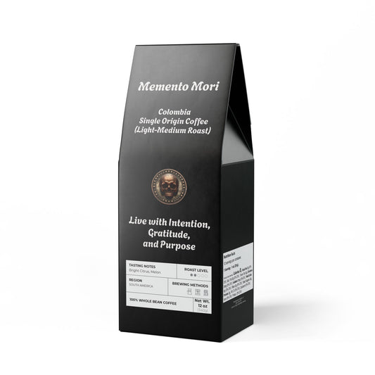 Colombia Single Origin Coffee (Light-Medium Roast) - "Memento Mori" - Premium Food & Beverages from Printify - Just $27.05! Shop now at Concordia Style Boutique