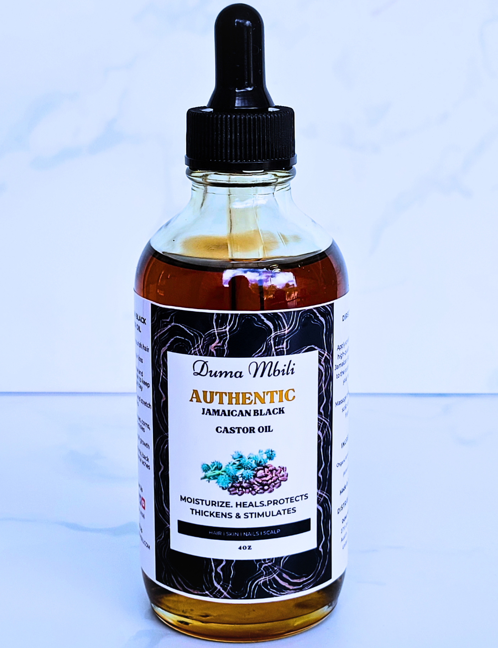 Unrefined Jamaican Black Castor Oil