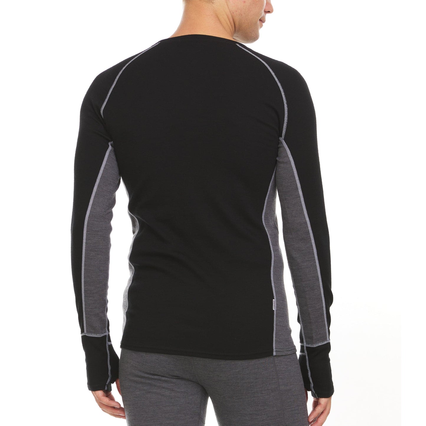 Midweight - Men's Wool Long Sleeve Crew Woolverino - Concordia Style Boutique