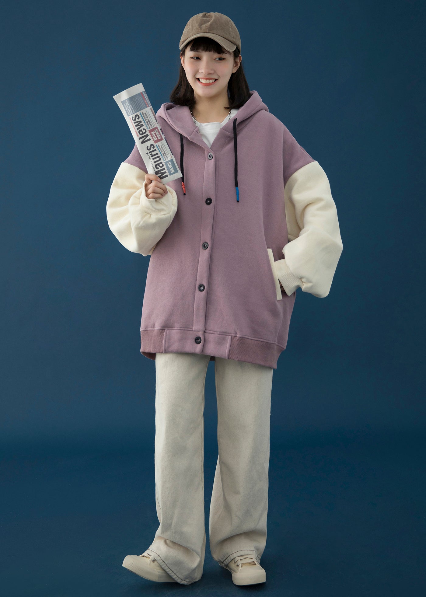 Women's Patchwork 1104 Casual Jacket - Concordia Style Boutique