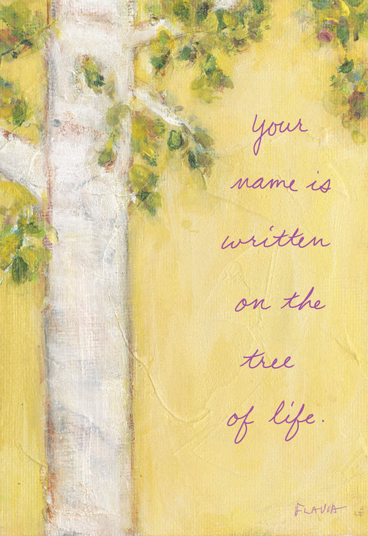 Tree Of Life - a Flavia Weedn inspirational greeting card 4242-0013