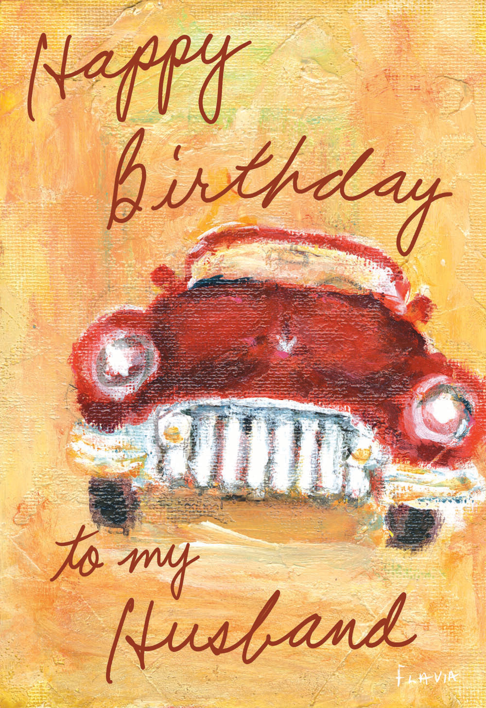 To My Husband - a Flavia Weedn inspirational greeting card 4242-0049