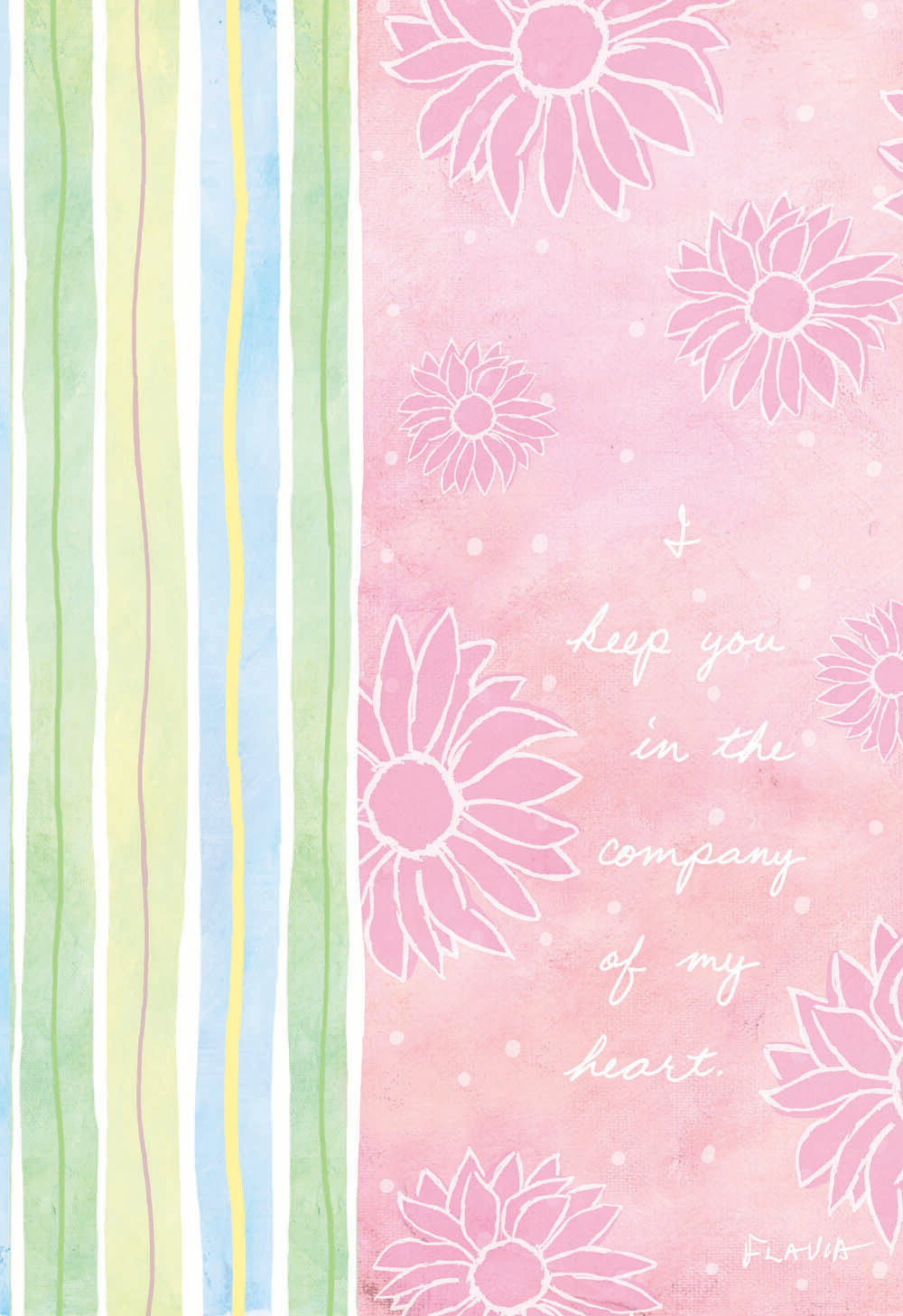 Wonderful Friend - a Flavia Weedn inspirational greeting card 4242-0079