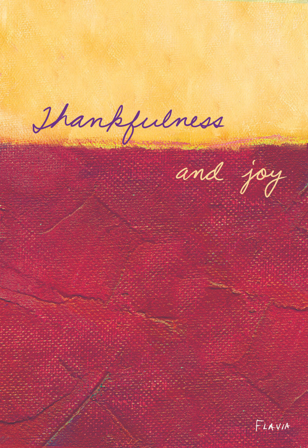 Thankfulness - a Flavia Weedn inspirational greeting card 4242-0122