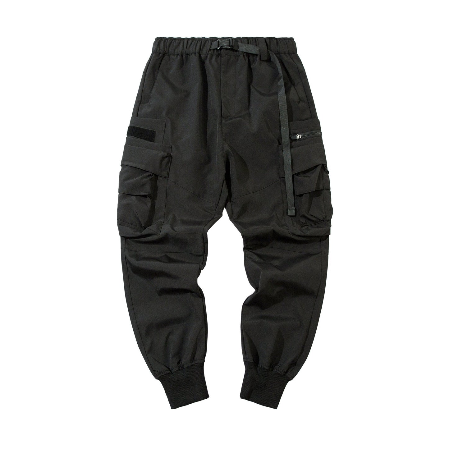 IBP442 Matte Black Cargo Joggers - Concordia Style Boutique