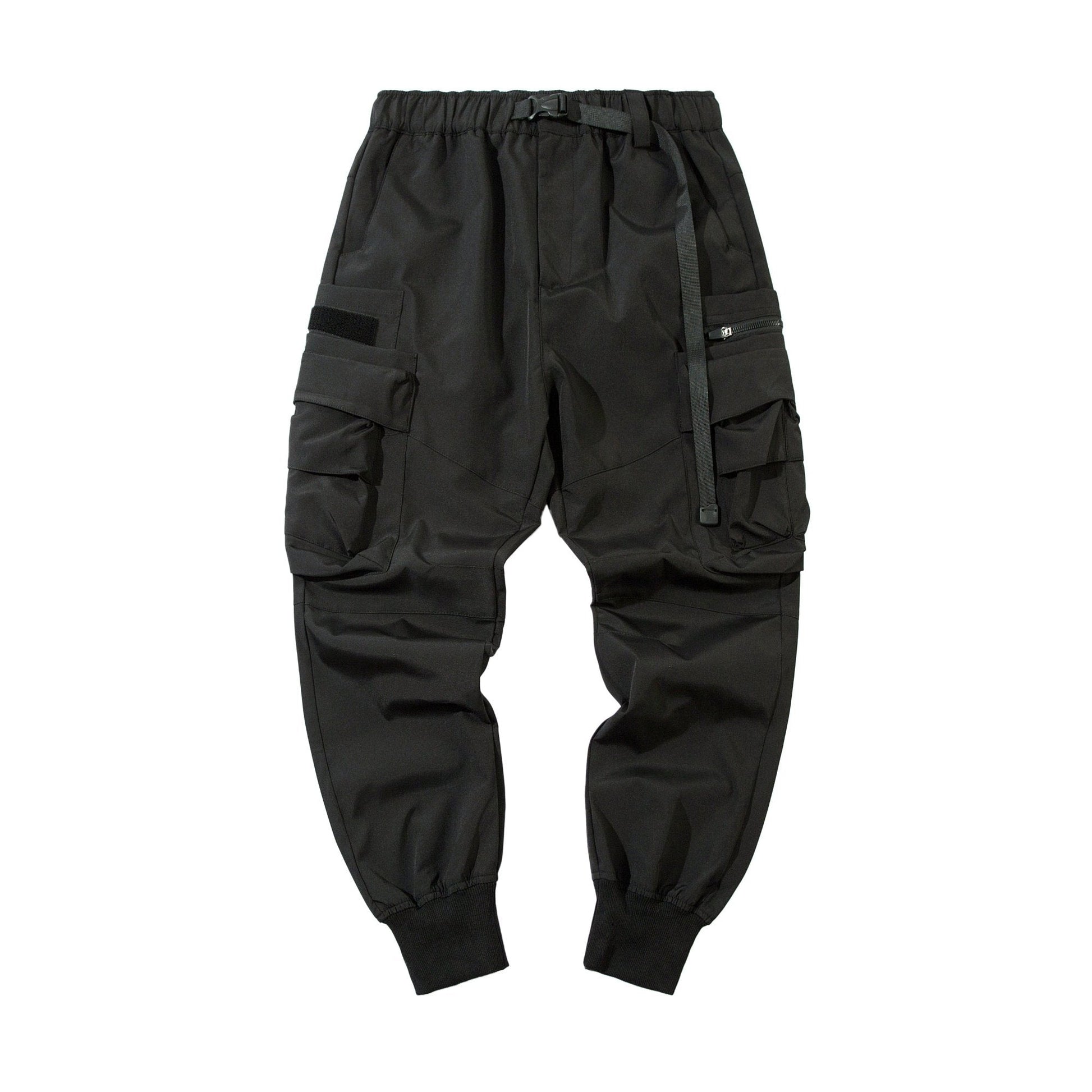 IBP442 Matte Black Cargo Joggers - Concordia Style Boutique