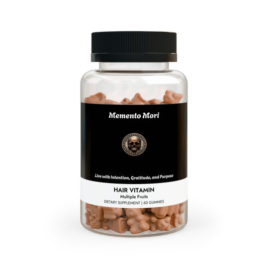 Hair Vitamin Gummies (60 Gummies) - "Memento Mori" - Premium Food Supplements from Printify - Just $21.55! Shop now at Concordia Style Boutique