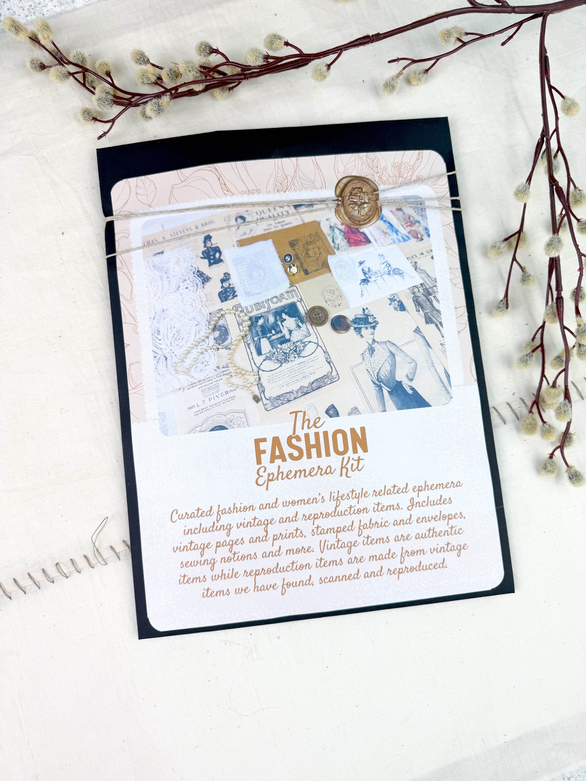 Fashion Ephemera Kit - Concordia Style Boutique