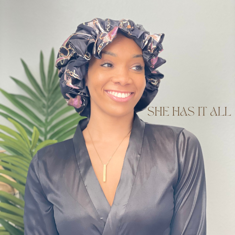 Butterfly High All Satin Bonnet