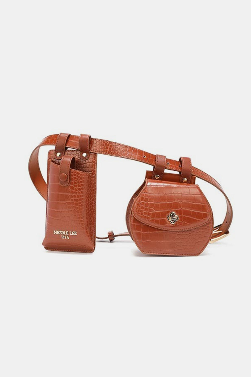 Nicole Lee USA 2 Piece Texture Belt Bag - Premium Belt Bag from Concordia Style Boutique - Just $38.80! Shop now at Concordia Style Boutique