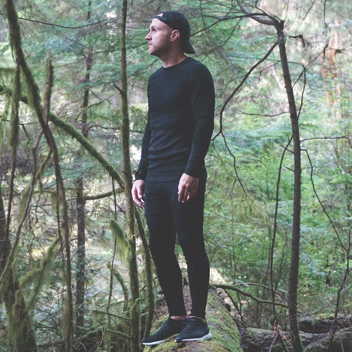 Midweight - Men's Wool Flyless Running Tight Woolverino - Concordia Style Boutique