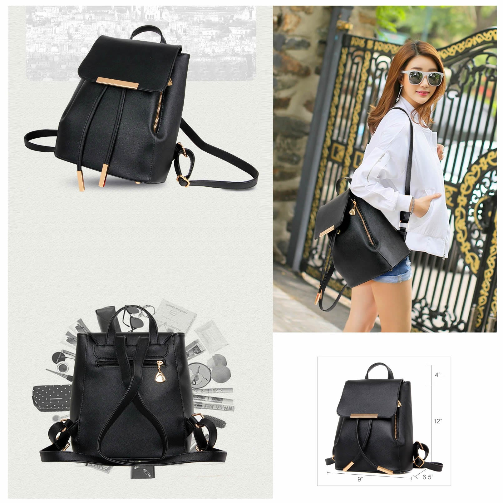 Katalina Classic Handbag Convertible To Backpack - Premium Handbag Convertible To Backpack from Concordia Style Boutique - Just $60.60! Shop now at Concordia Style Boutique