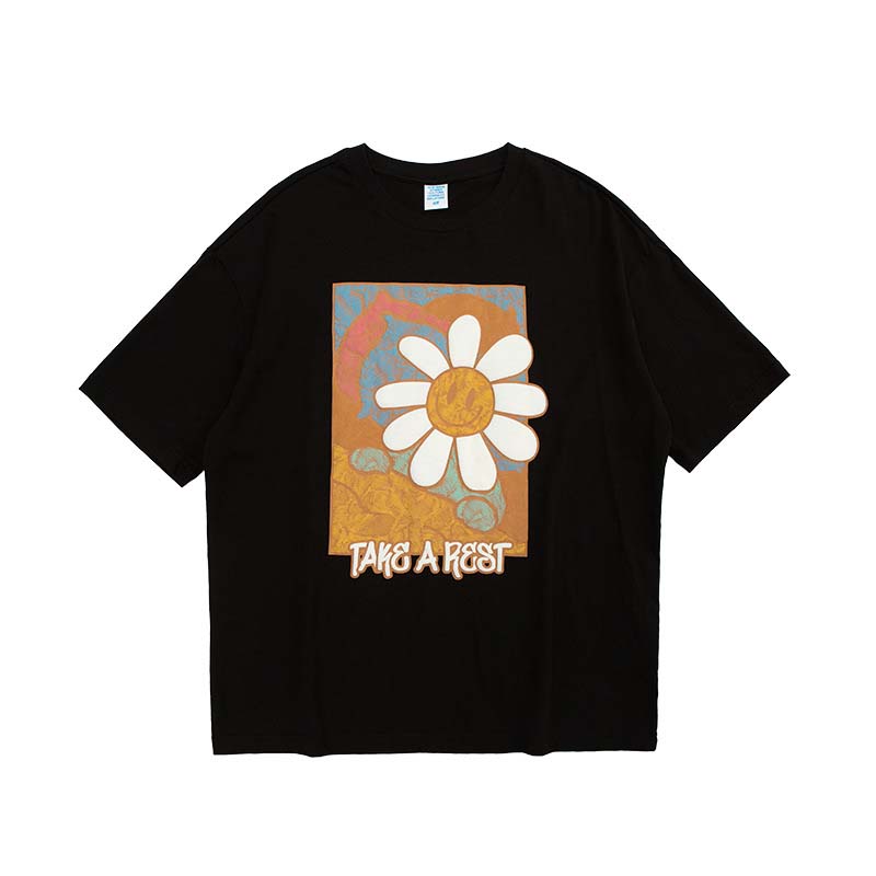 Color Artwork Daisy Tee - Concordia Style Boutique