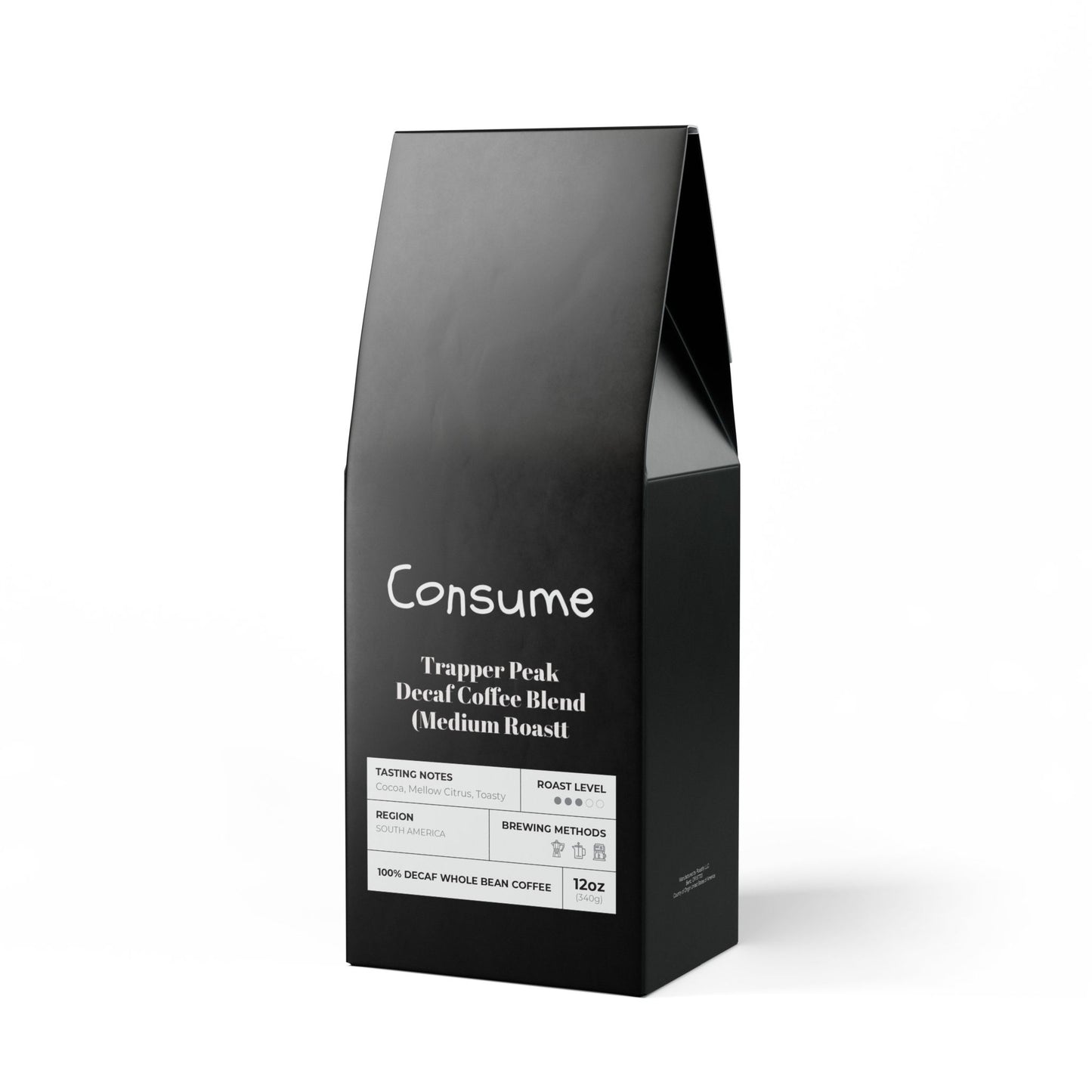 Trapper Peak Decaf Coffee Blend (Medium Roast) - Premium Food & Beverages from Concordia Style Boutique - Just $26.05! Shop now at Concordia Style Boutique