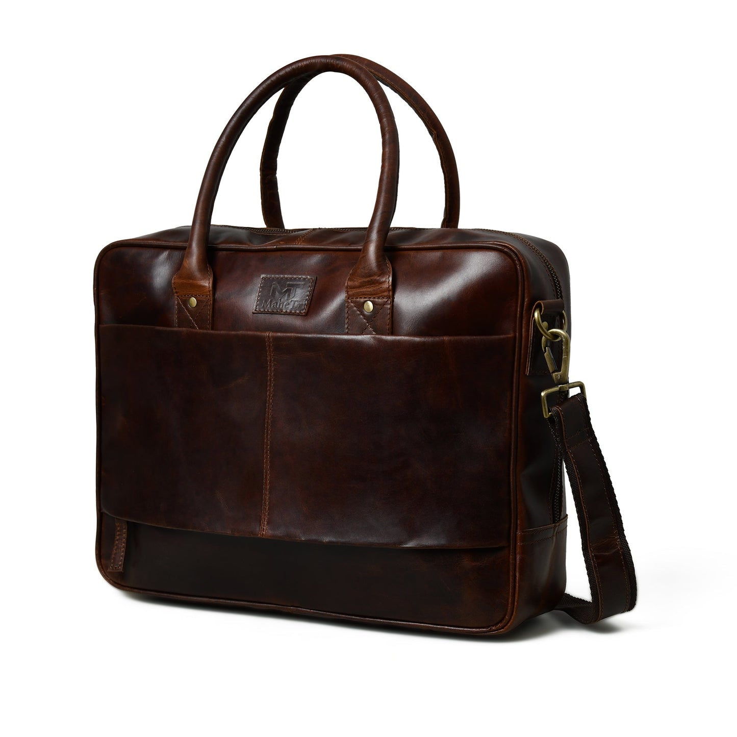 Crimson Contemporary Briefcase - Concordia Style Boutique