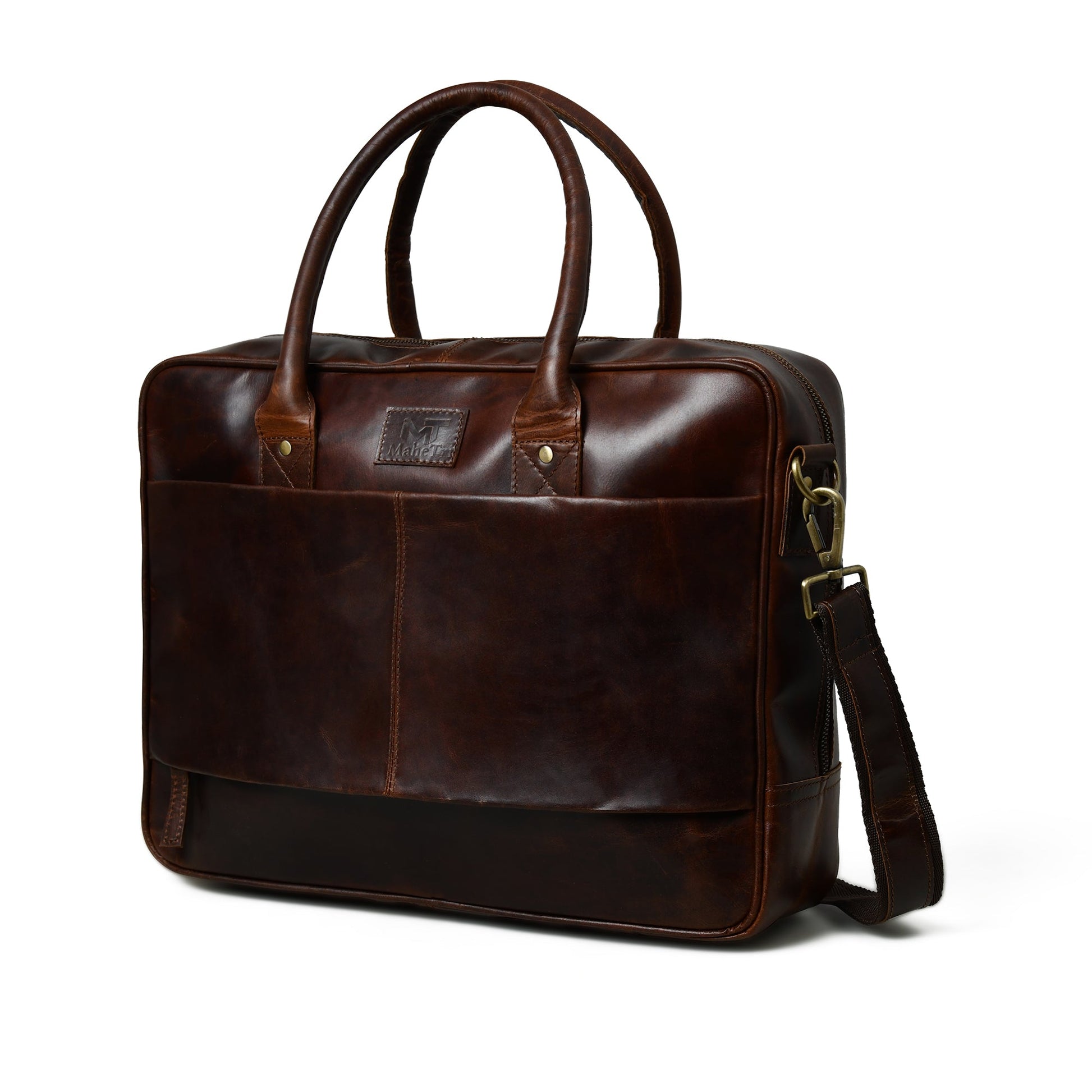Crimson Contemporary Briefcase - Concordia Style Boutique